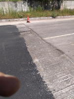 снимка 8 Дупки и липса на табели при ремонт на пътя в Искърското дефиле