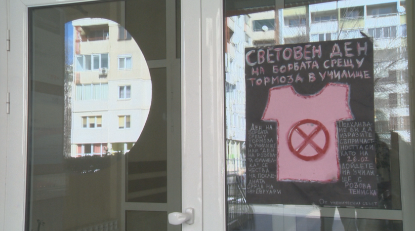 "Ден на розовата фланелка" срещу агресията в училище