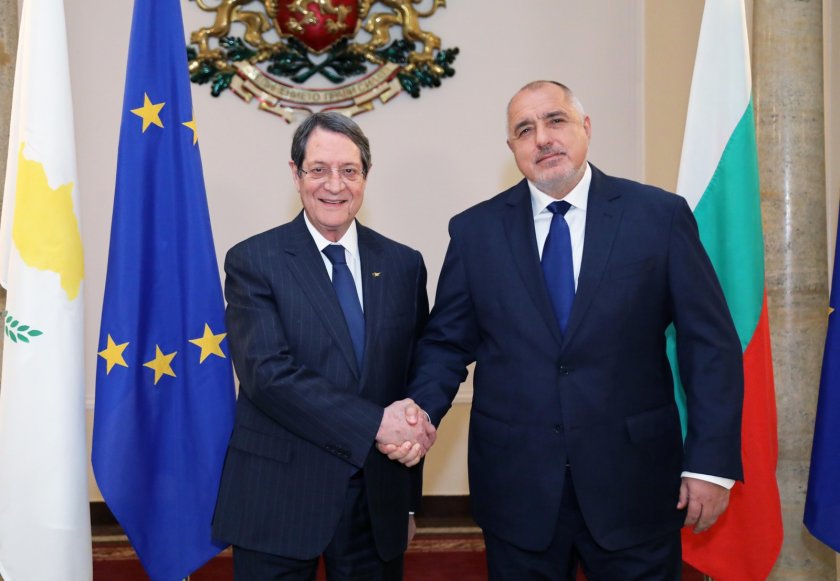 премиерът борисов срещна президента република кипър никос анастасиадис