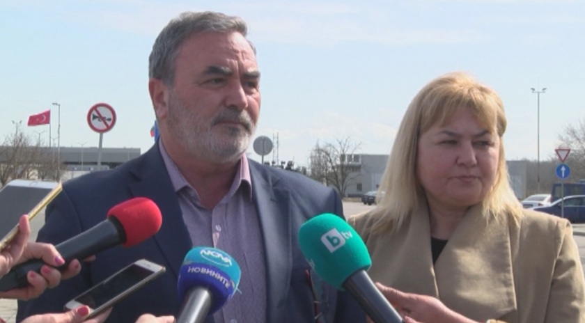 Д-р Кунчев инспектира работата на здравните власти на ГКПП " Капитан Андреево"