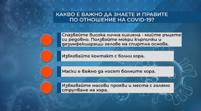 Какво е важно да знаете и правите по отношение на COVID-19?