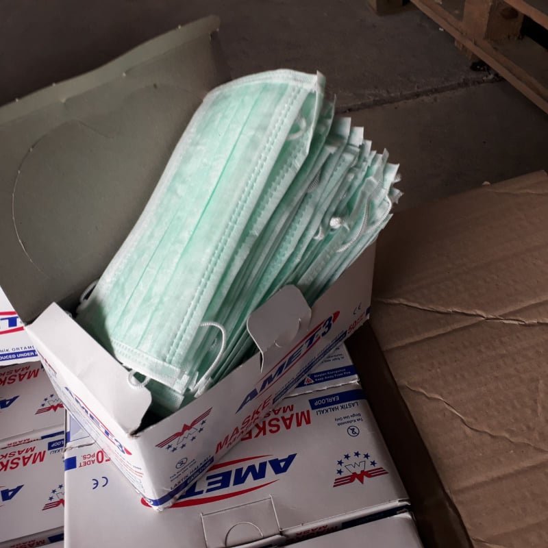 задържаха 000 медицински маски 000 опаковки антибактериален гел капитан андреево