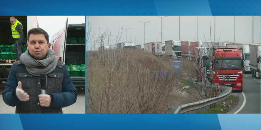 До 15 км е намаляла опашката на ГКПП "Капитан Андреево"