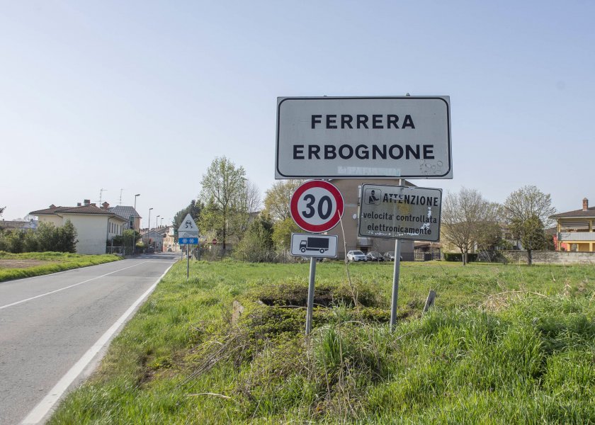 италианско градче област ломбардия без случаи коронавирус