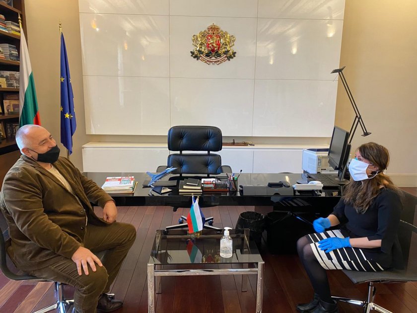 Премиерът Борисов се срещна с американския посланик