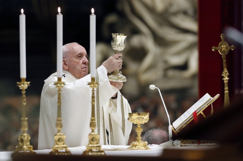 живо великденско послание благословия урби орби папа франциск