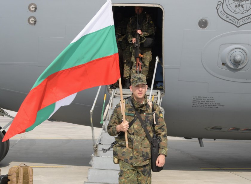 български военен контингент завърна мисия решителна подкрепа афганистан