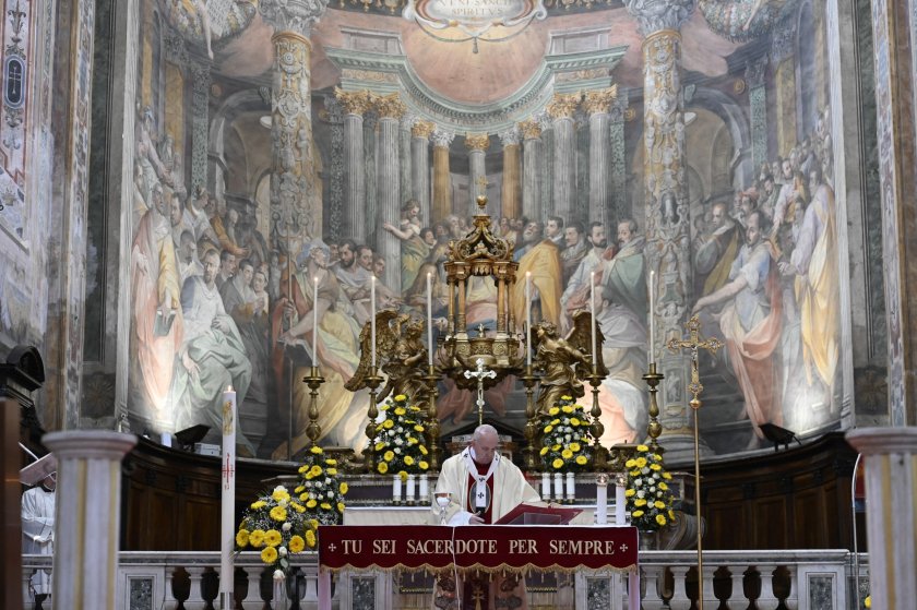 папа франциск поздрави източноправославните великден