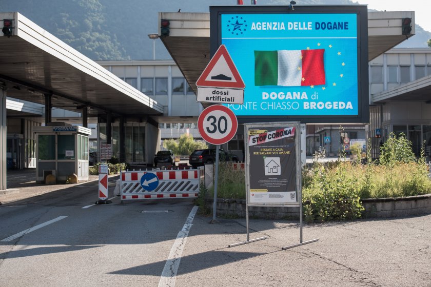 италия словакия латвия облекчават режима преминаване границите
