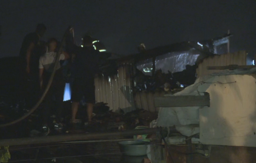 Пожарът във "Факултета" е овладян, няма жертви и пострадали хора