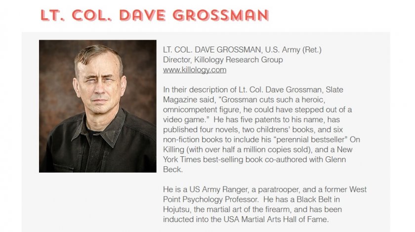 Дейвид Гросман – човекът, който учи американските полицаи да убиват