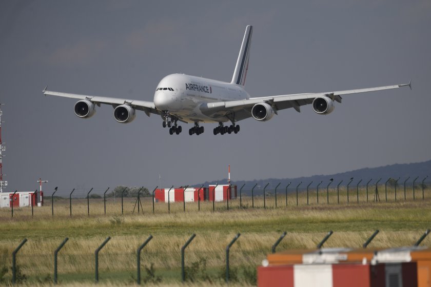 "Ер Франс" се сбогува с "Еърбъс А380"