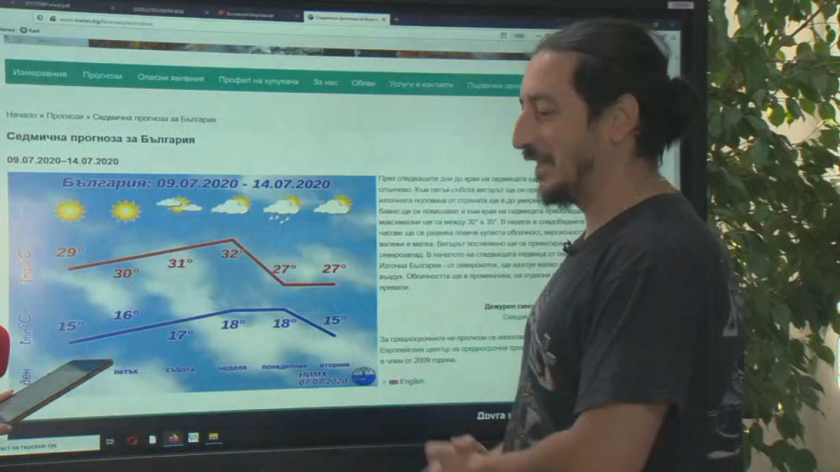 Прогнози за слънчево време през следващите 10 дни