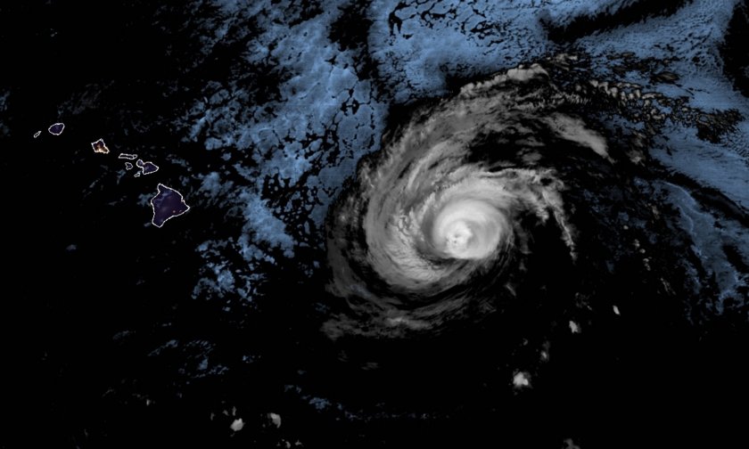 извънредно положение хаваите заради ураган