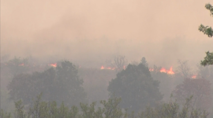 Обявиха бедствено положение в община Свиленград заради пожара