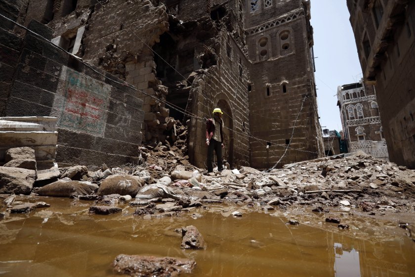 170 жертви наводнения йемен