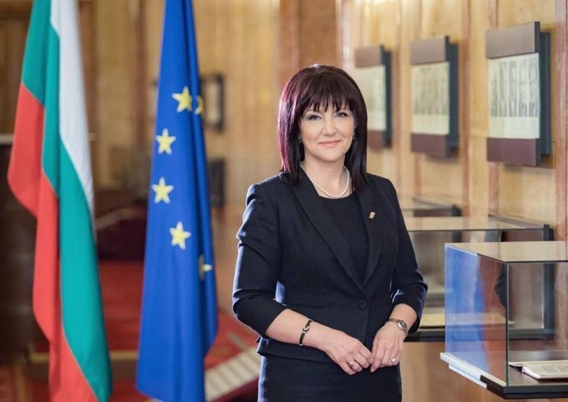караянчева поздрави талат джафери преизбирането председател парламента северна македония