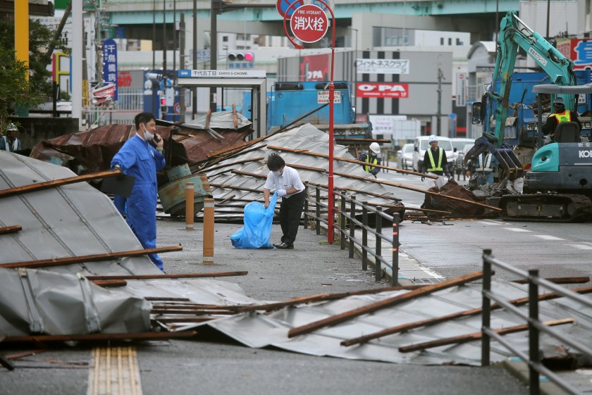 десетки хиляди без ток заради тайфуна хайшен