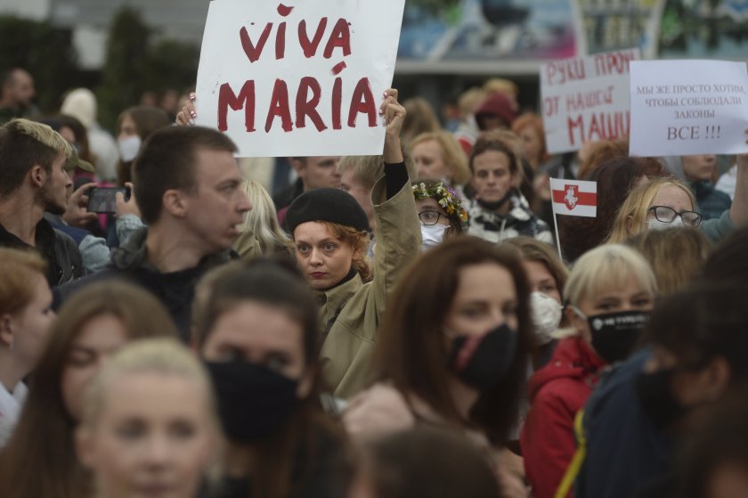 САЩ заплашиха Беларус с нови санкции заради задържането на Мария Колесникова