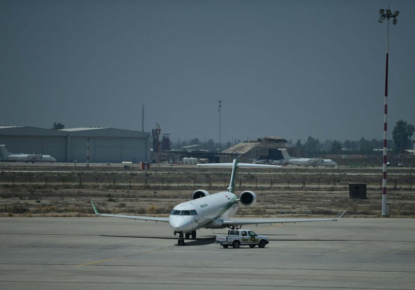 бомбардираха летището багдад