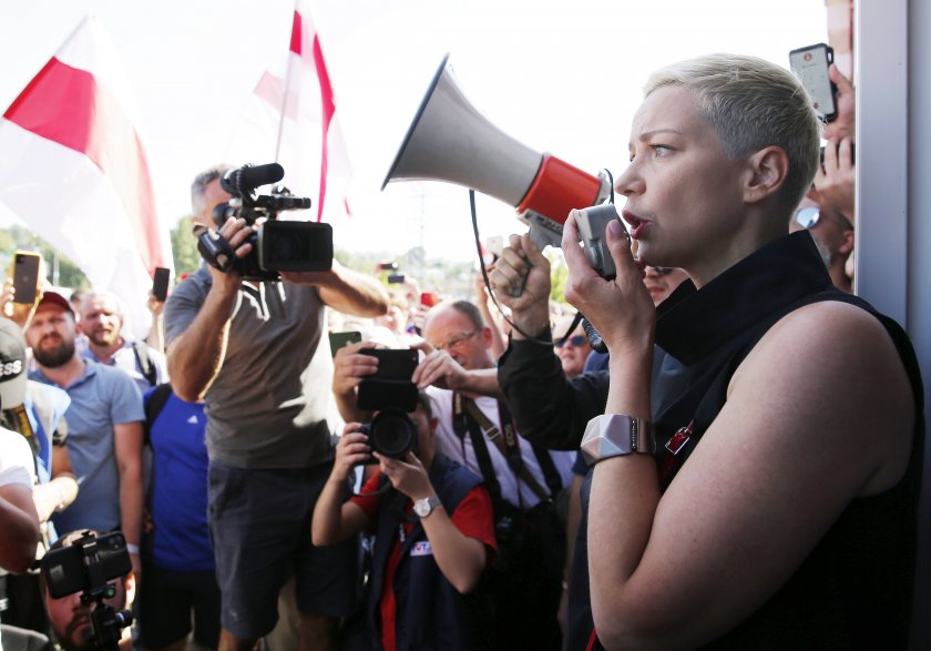опозиционерка беларус задържана границата украйна
