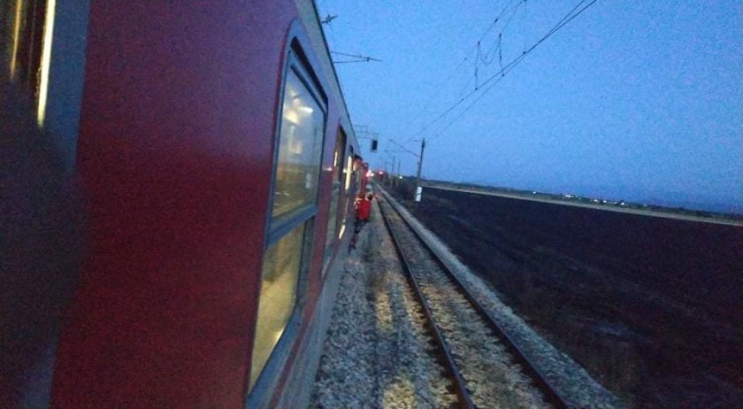 влак прегази жена гара септември разследват самоубийство