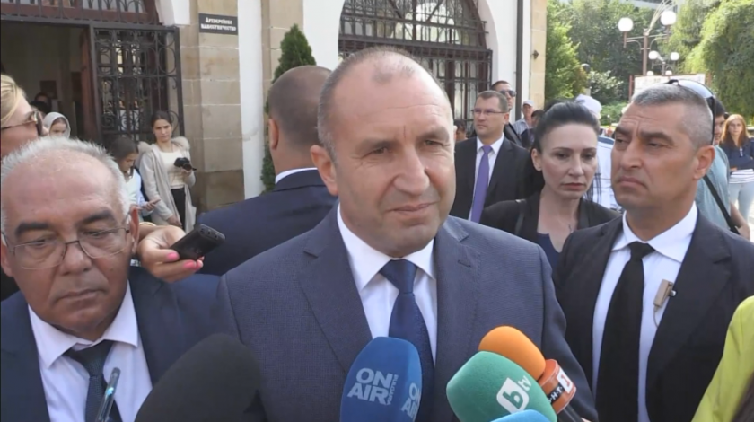 Радев няма да започва политически проект, ще подкрепи тези, чийто приоритет е народът