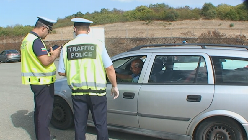 Полицейска акция на АМ "Марица" срещу незаконната миграция и трафик на хора