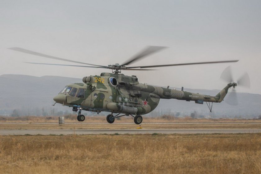 свалиха руски хеликоптер армения