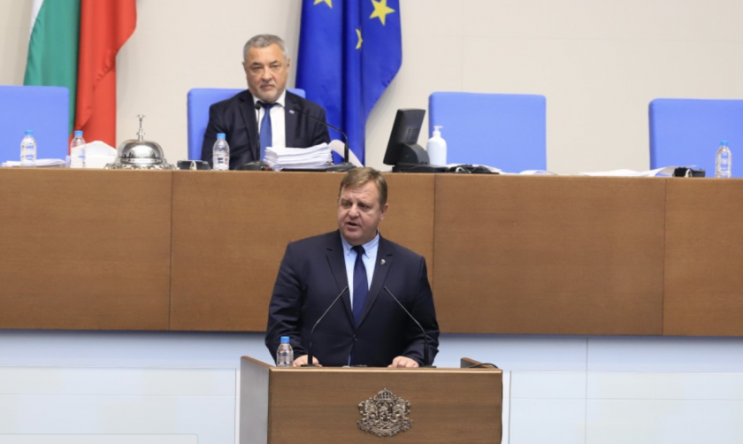 Каракачанов: България няма да отстъпи от позицията си за Република Северна Македония