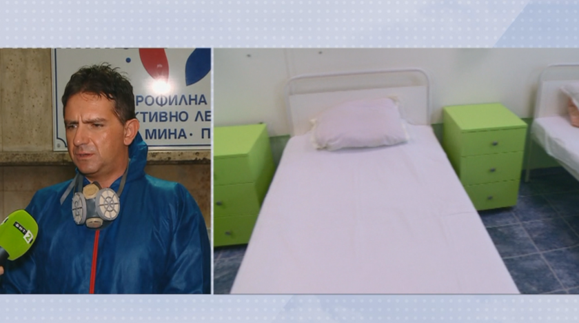 С над 80% се е повишил приемът на пациенти в първата изцяло COVID болница у нас