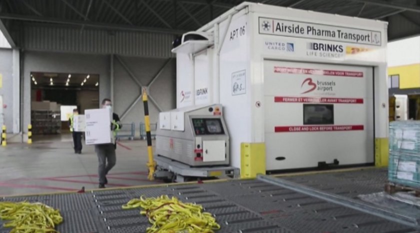 На летището в Брюксел вече се готвят за "цунами от ваксини"