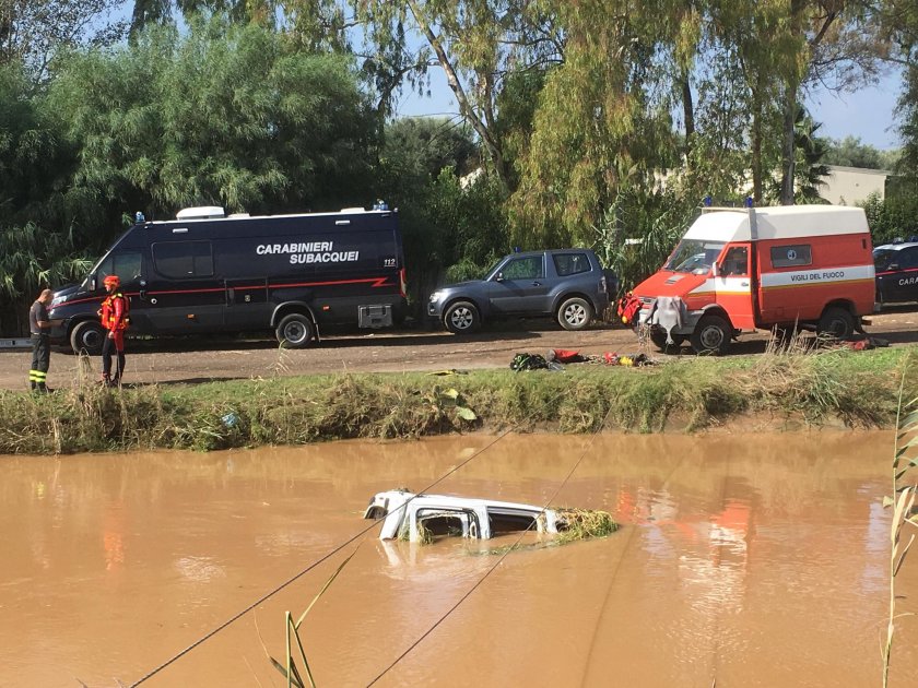 наводнения сардиния взеха три жертви