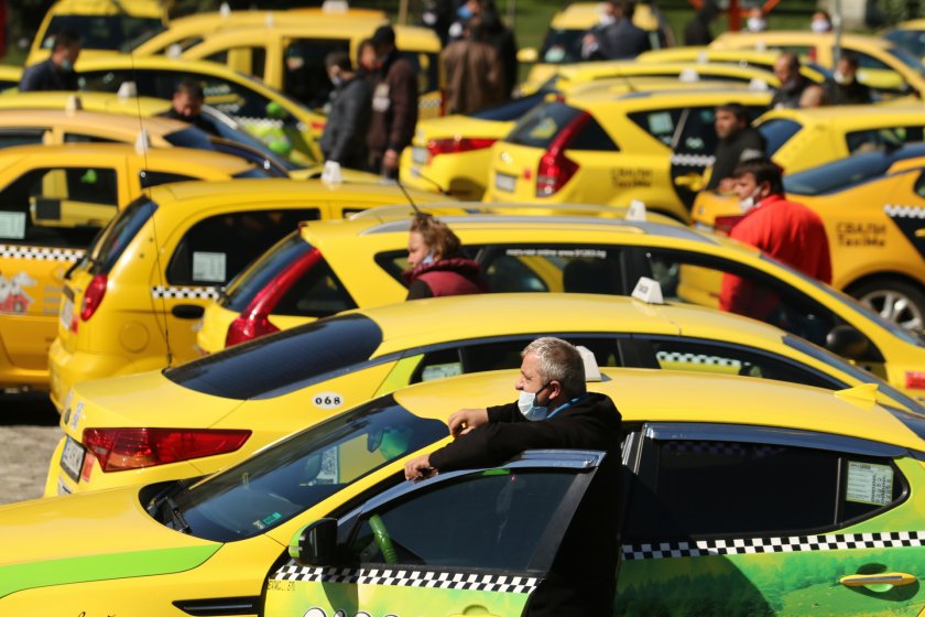 декември общонационален протест таксиметровите водачи превозвачи