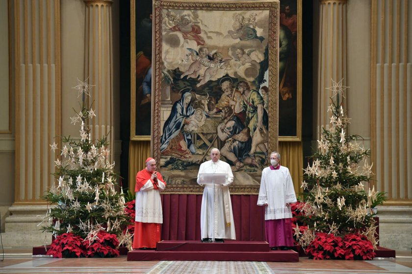 рождественско послание благословия урби орби папа франциск