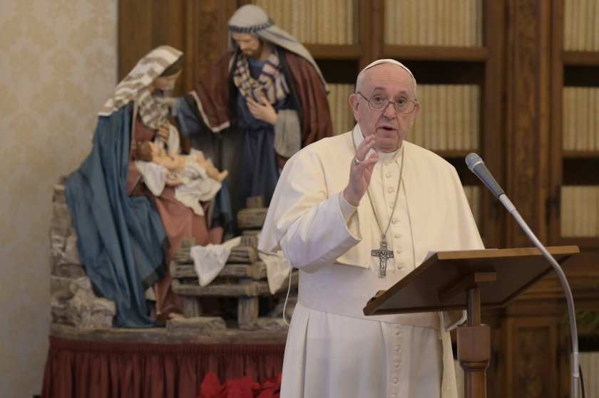 Папа Франциск: 2021 да е година на мир, съпричастност и край на омразата