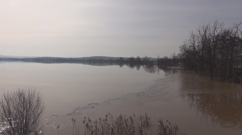 Къщи и ниви в село Димчево са под вода