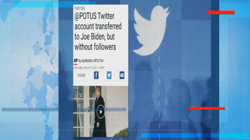 Какво написаха в Туитър влиятелни личности за смяната на караула в САЩ