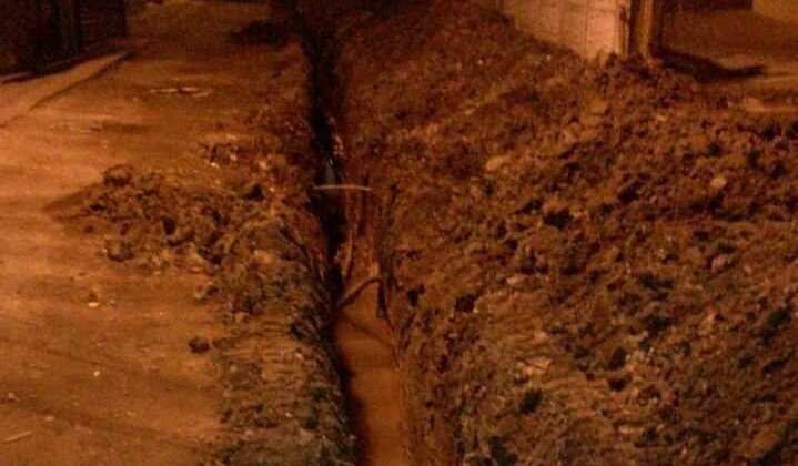120 метра тръби вече са положени в незаконния водопровод в Хасково