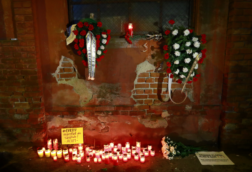 Шест са жертвите след пожар в ковид болница в Букурещ