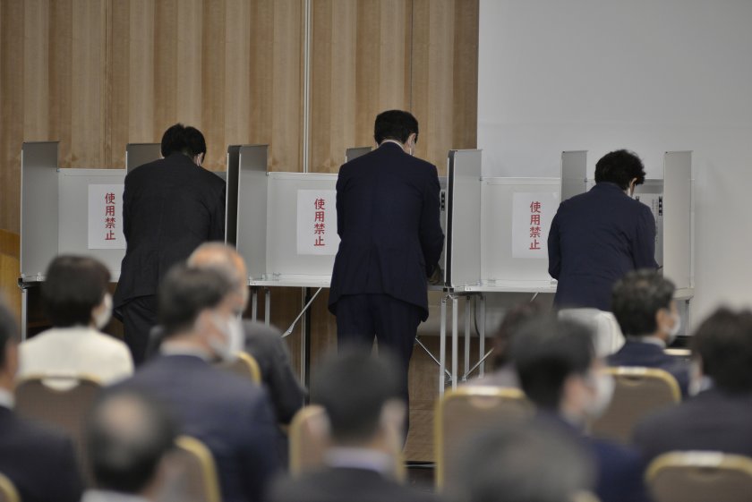 япония даде съгласие изборите април нейна територия