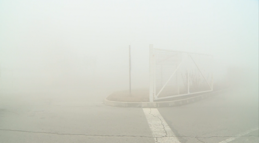 Отново гъста мъгла на АМ "Струма"