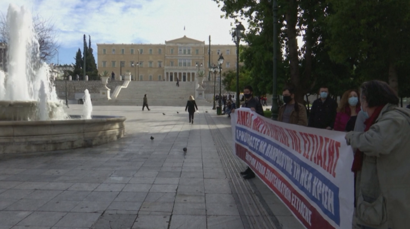 гръцки ресторантьори протестират задушаващите мерки