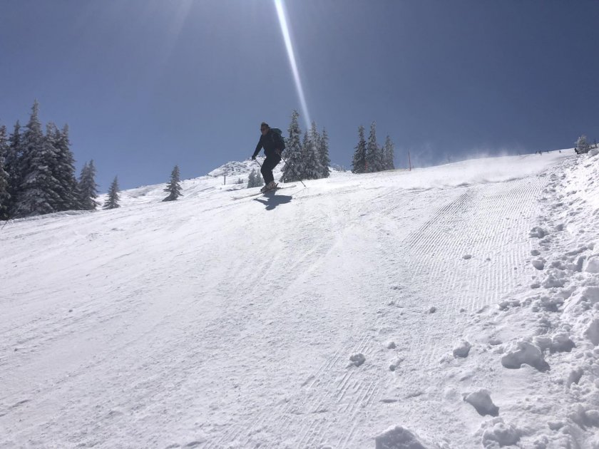 Писта Стената на Витоша отново посреща туристи от днес, след