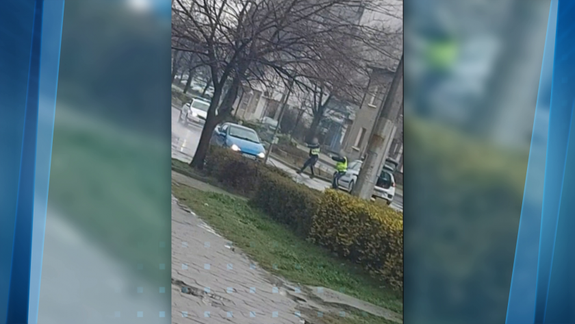 Дрогиран шофьор вдигна на крак тази сутрин Полицията в Казанлък.