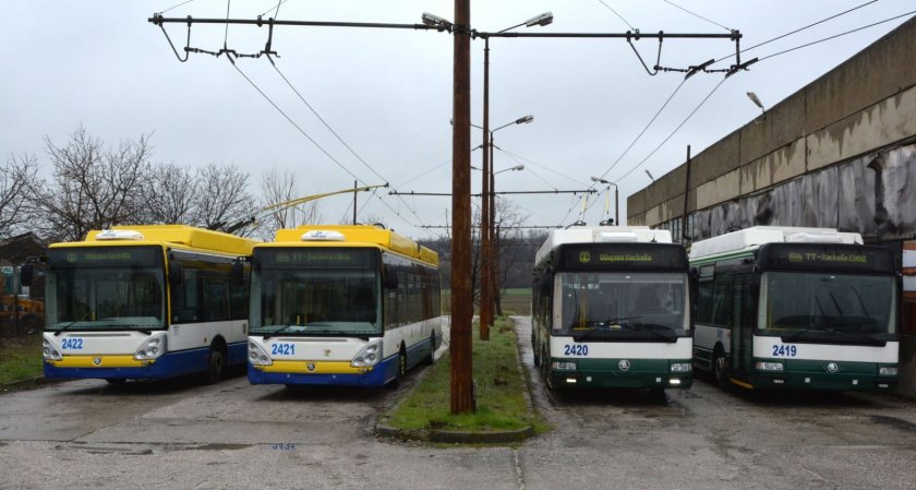 4 рециклирани тролейбуса ще возят жителите на Хасково от утре.