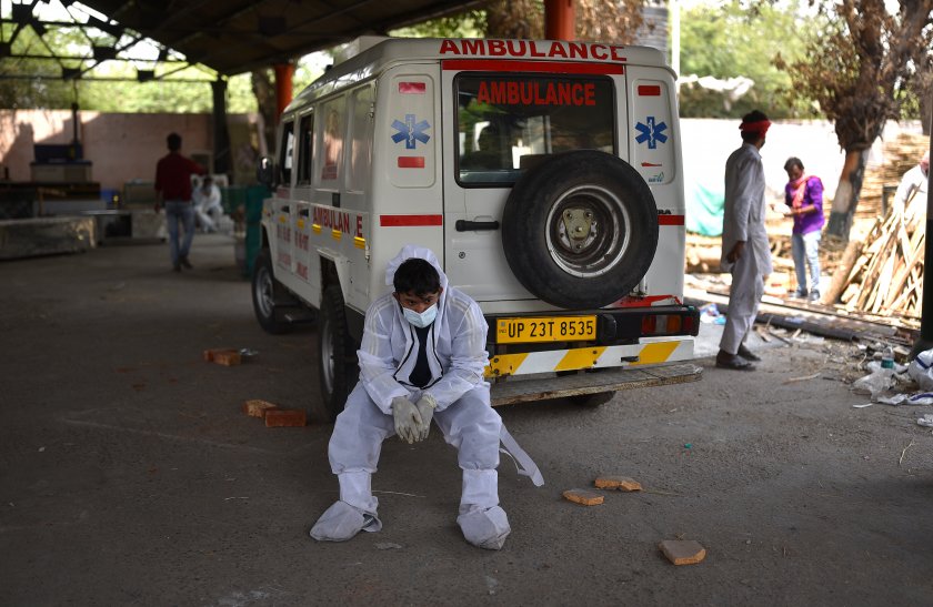 Индия постави нов рекорд по брой заразени от началото на