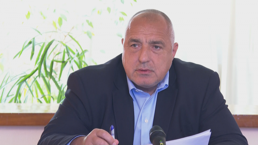 Премиерът в оставка - Бойко Борисов критикува партията на Слави