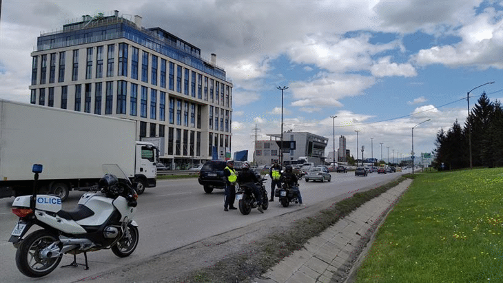пътна полиция акция края седмицата проверява мотористите