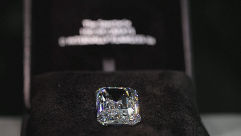 Най-големият диамант, изрязван някога в Русия, ще бъде изложен на